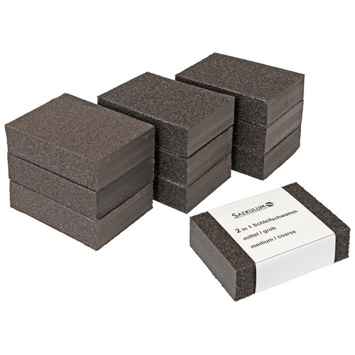 Schleifschwamm grob mittel - schleifschwamm, grob/mittel