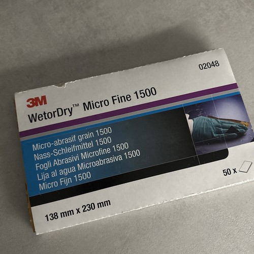 Wetordry micro fine p1500 - 3m,